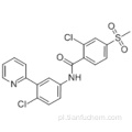 2-Chloro-N- [4-chloro-3- (2-pirydynylo) fenylo] -4- (metylosulfonylo) benzamid / Vismodegib CAS 879085-55-9